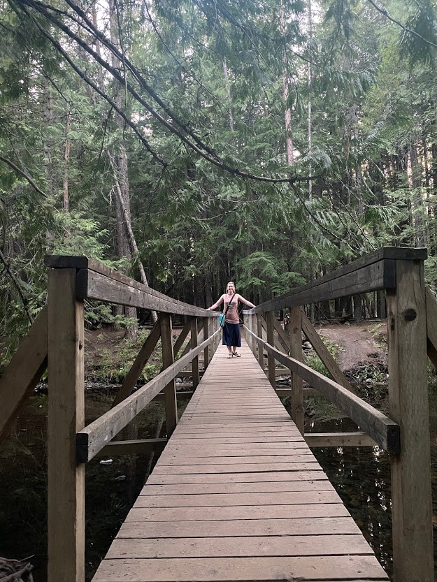 boardwalk at Round Lake State Park