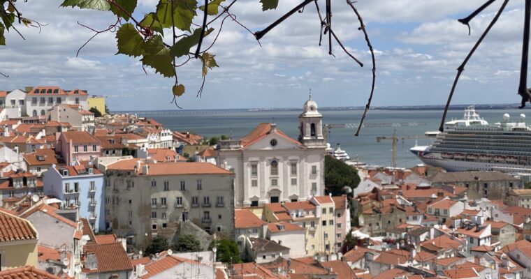 Pretty views from Lisbon