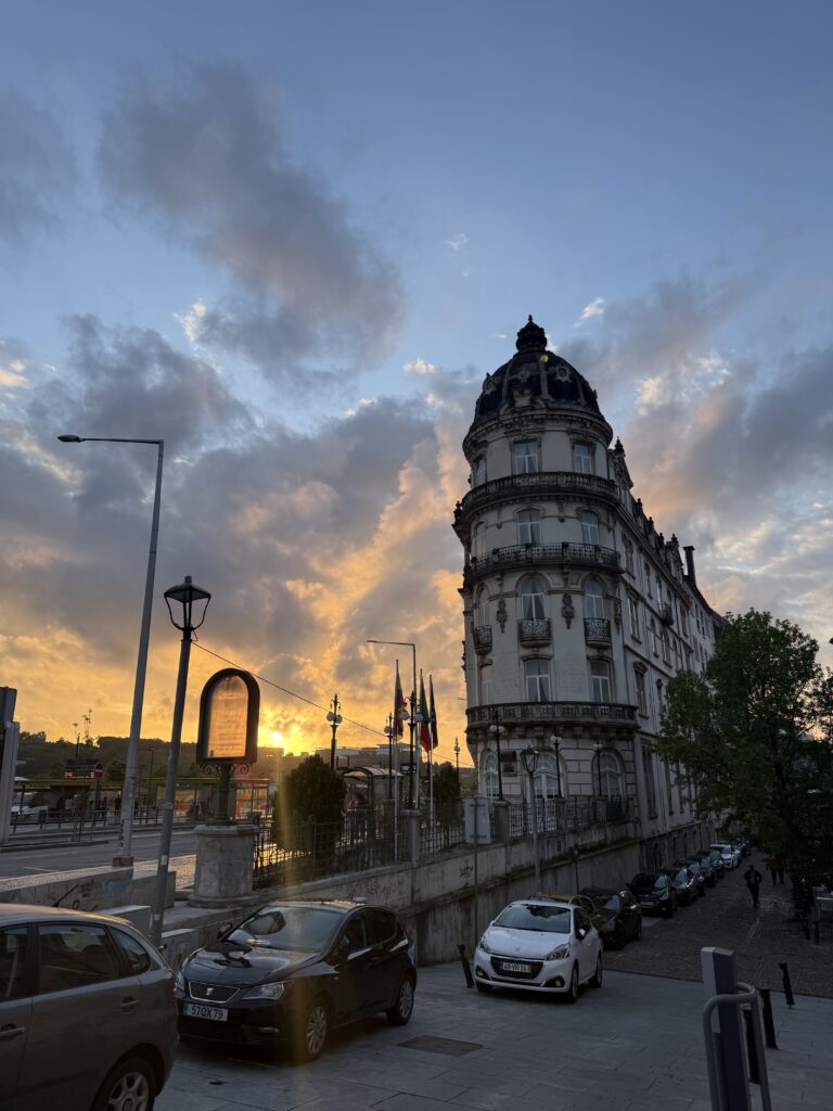 Sunset in Coimbra