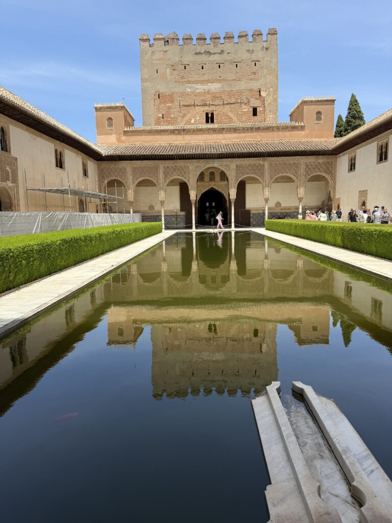 Alhambra pool reflection