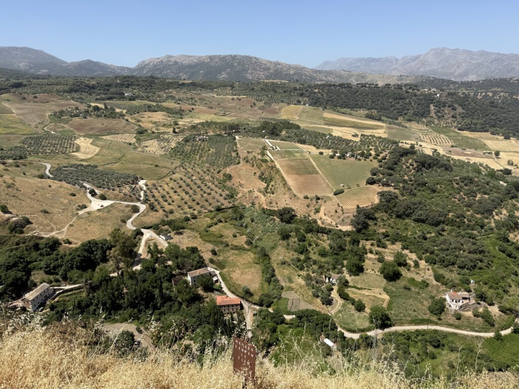 Spanish countryside and farms
