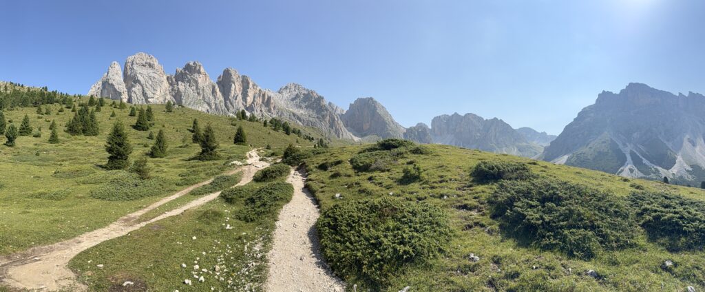 mountain hiking trail