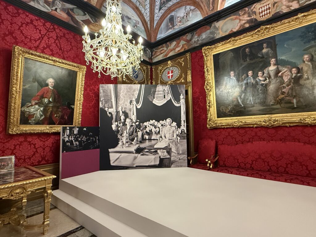 Richly decorated room in a palace