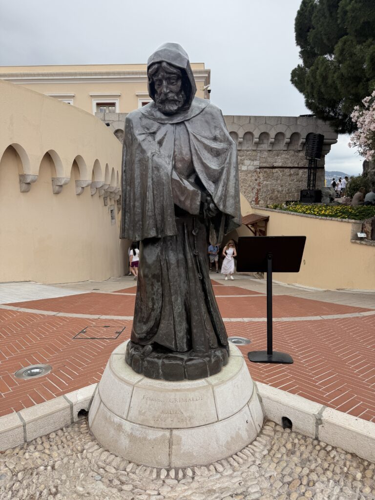 Statue of a monk