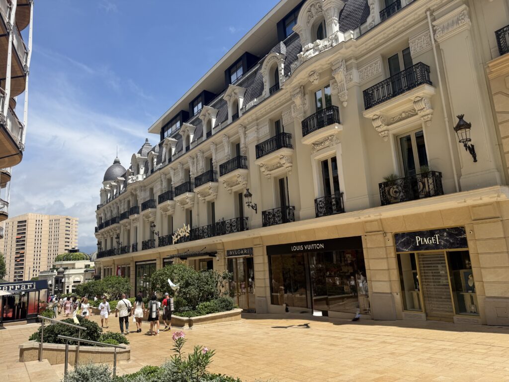 Fancy stores in Monaco