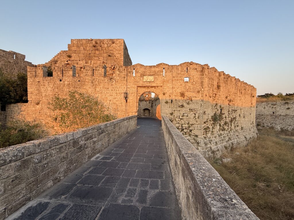 Medieval walled city