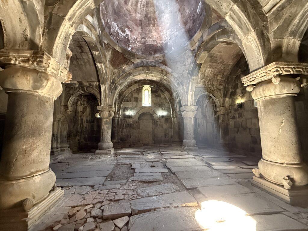 inside of church